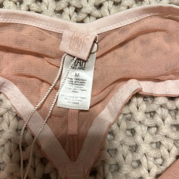 NWT We are Hah Key To Ur Heart Bodysuit M in copper rose - Picture 7 of 11